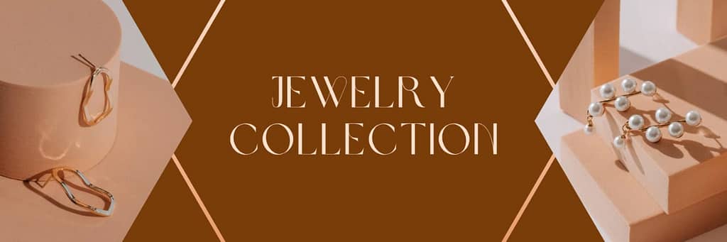 Jewellery Collection Banner | Elegant Handcrafted Designs by Meera Resin | Jewellery Collection banner with elegant typography and resin jewelry display